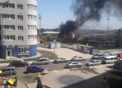 Очередной пожар тушили в Краснодаре