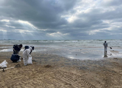 Что происходит на местах разлива мазута в Краснодарском крае спустя 17 дней после трагедии