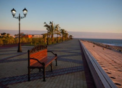 После шторма в Сочи восстановили Имеретинскую набережную