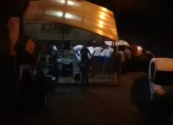 Страшная авария с криками попала на видео в Краснодаре, пострадал ребенок