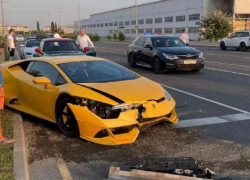 В Сочи парень разбил арендованный Lamborghini за 13 млн рублей