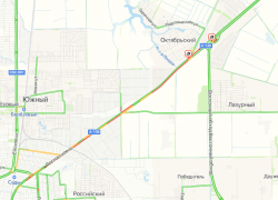 В Краснодаре перекрыли Ростовское шоссе из-за ДТП с двумя фурами