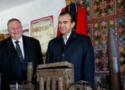 Кондратьев прибыл в станицу Брюховецкую для осмотра «Казачьего острова»