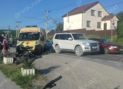 Пьяного мотоциклиста сбил внедорожник под Новороссийском