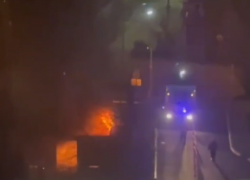 В Краснодаре 1 января произошел пожар