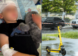 В Краснодаре возбудили уголовное дело после столкновения электросамокатчика с 4-летним ребенком