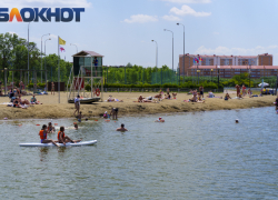 Ближайший к Краснодару пляж закрыли для купания из-за жары и водорослей