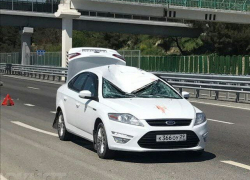 Скончался упавший с виадука на машину в Геленджике мужчина