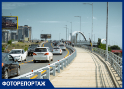 «Пробка всё равно стоит»: показываем новый Яблоновский мост между Адыгеей и Краснодаром в первый будний день