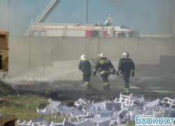 В Краснодаре ликвидирован крупный пожар