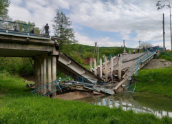  Под Краснодаром обрушился мост через реку Иль
