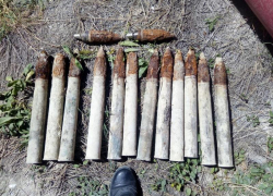 На Кубани обнаружили схрон с боеприпасами времен Великой Отечественной войны