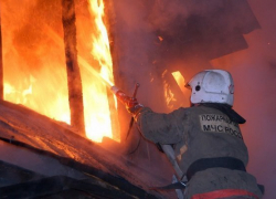 В пожаре на улице Российской пострадала женщина