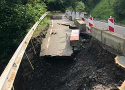 На Кубани введено реверсивное движение по трассе А-159 в сторону Кавказского заповедника