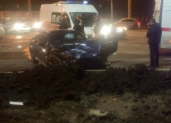Жесткое ДТП у стадиона в Краснодаре вызвало сильные заторы