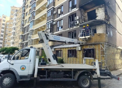 Компенсацию получат жильцы пострадавшей при атаке БПЛА многоэтажки в Краснодаре
