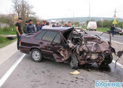 В ДТП под Новороссийском столкнулось четыре автомобиля
