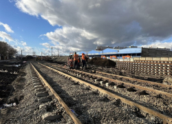 Активная стройка трамвайного полотна до Немецкой Деревни стартует весной 2026 года