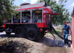 В Краснодарском крае из-за ливней затопило 60 дворов