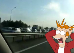 «С утра пораньше»: жители Кубани попали в многокилометровую пробку по пути к морю