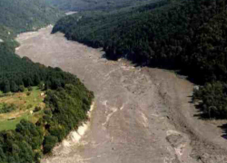 Река Кепша в Сочи вышла из берегов
