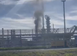 Появились видео и фото взрыва на НПЗ «Ильский» в Краснодарском крае
