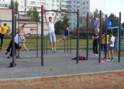 В Армавире открылась воркаут-площадка