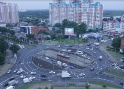 Новую схему движения запустили на Старокубанском кольце в Краснодаре