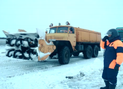  Дороги Кубани отчистили от снега, движение восстановлено 
