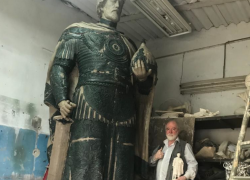  Показали, какой памятник установят на территории храма Александра Невского в Краснодаре 