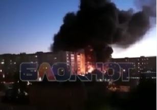 Появилось видео взрыва СУ-34 в Ейске