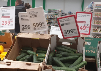 В Краснодаре огурцы стали дороже куриного мяса