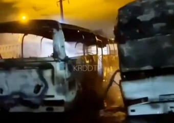 Появились подробности о массовом поджоге автобусов на Кубани 