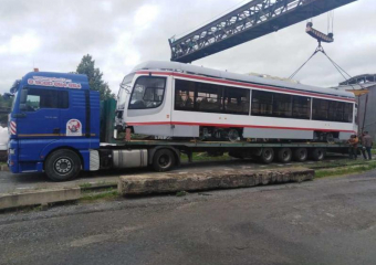 Первый новый трамвай отправили в Краснодар 