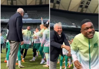 «Быки» и Сергей Галицкий устроили легендарный коридор Джону Кордобе