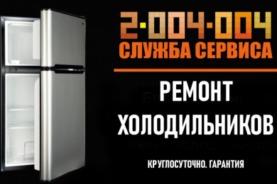Ремонт Холодильников от компании "Служба сервиса 2-004-004"