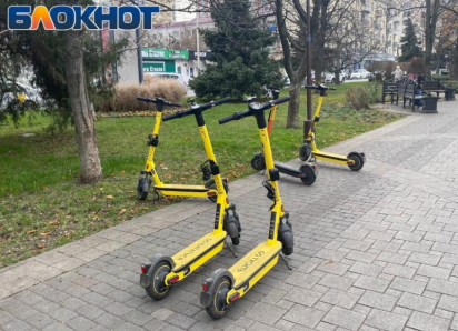 В Краснодаре поставили точку в вопросе о запрете электросамокатов