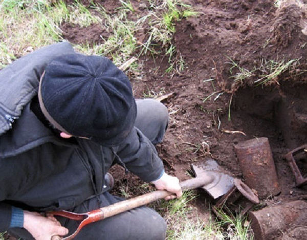 Останки трех советских солдат обнаружили в Крымском районе