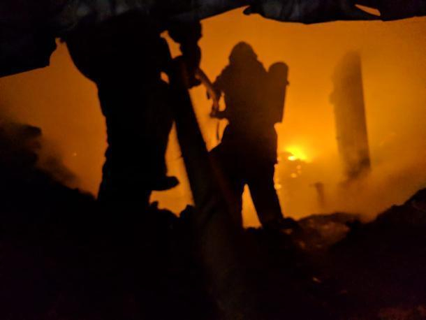 Крупный пожар в кондитерском цехе произошел на Кубани