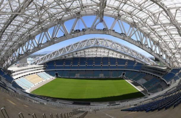 Мутко и Кондратьев проинспектировали стадион «Фишт» в Сочи