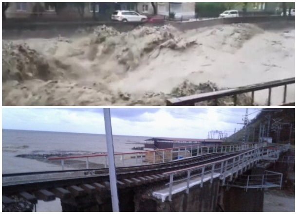 Наводнение на Кубани: есть погибшие, пропавшие без вести, разрушены мосты, затоплены тысячи домов