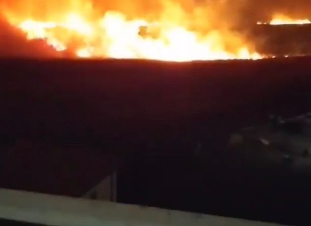 Сразу 10 лесных пожаров разгорелись на Кубани