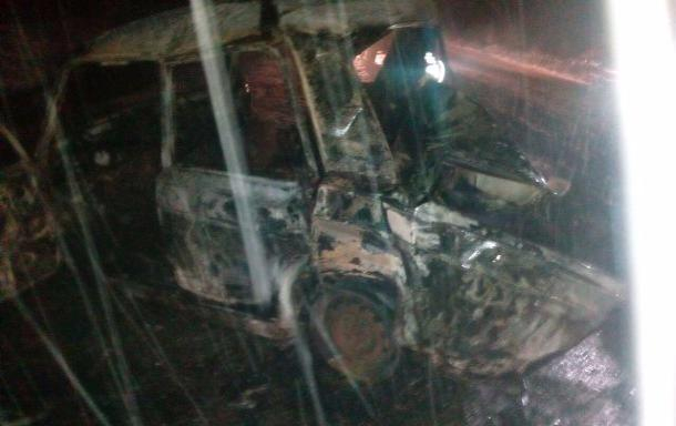 В Северском районе после столкновения двух легковушек заживо сгорел пассажир «Жигулей»