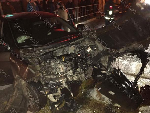 «На машины смотреть страшно»: в Геленджике столкнулись две иномарки