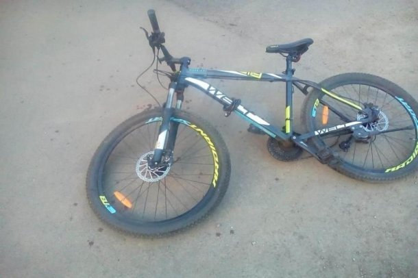 15-летний краснодарский велосипедист попал под колеса иномарки