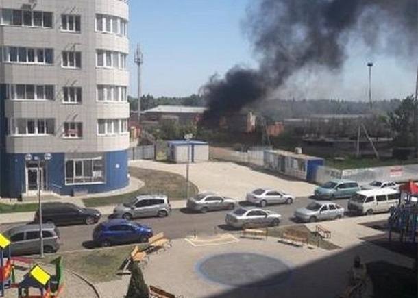 Очередной пожар тушили в Краснодаре
