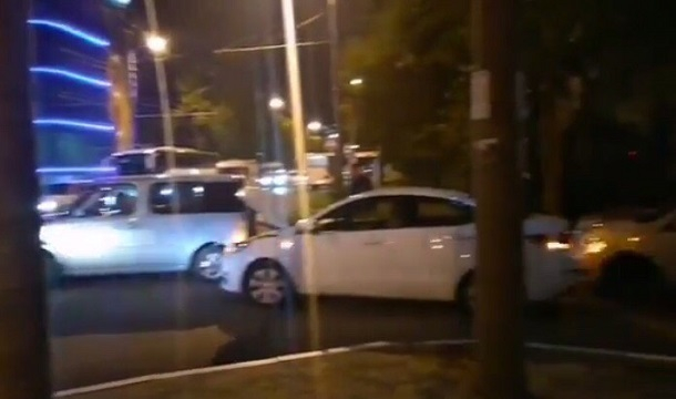 Массовое ДТП произошло ночью в Краснодаре