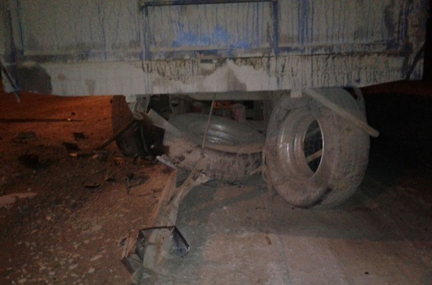Жителя Новороссийска сбило колесо от грузовика