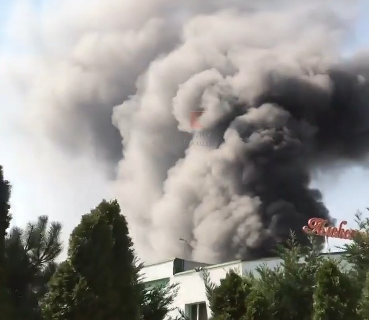 Крупный пожар в районе ТЭЦ произошел в Краснодаре