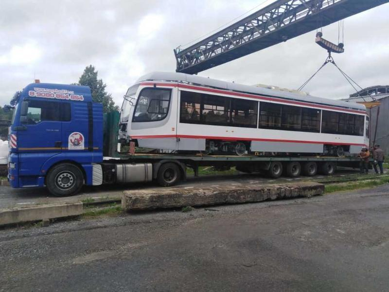 Первый новый трамвай отправили в Краснодар